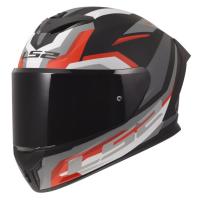 LS2 Мотошлем FF820 Rapid IIl Hyper Black Red в Москве