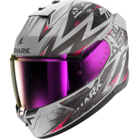 Shark Шлем D-Skwal 3 Blast-R Mat Silver/Violet/Black в Москве