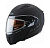 Zox Шлем снегоходный Condor, стекло с электроподогревом черный мат в Москве